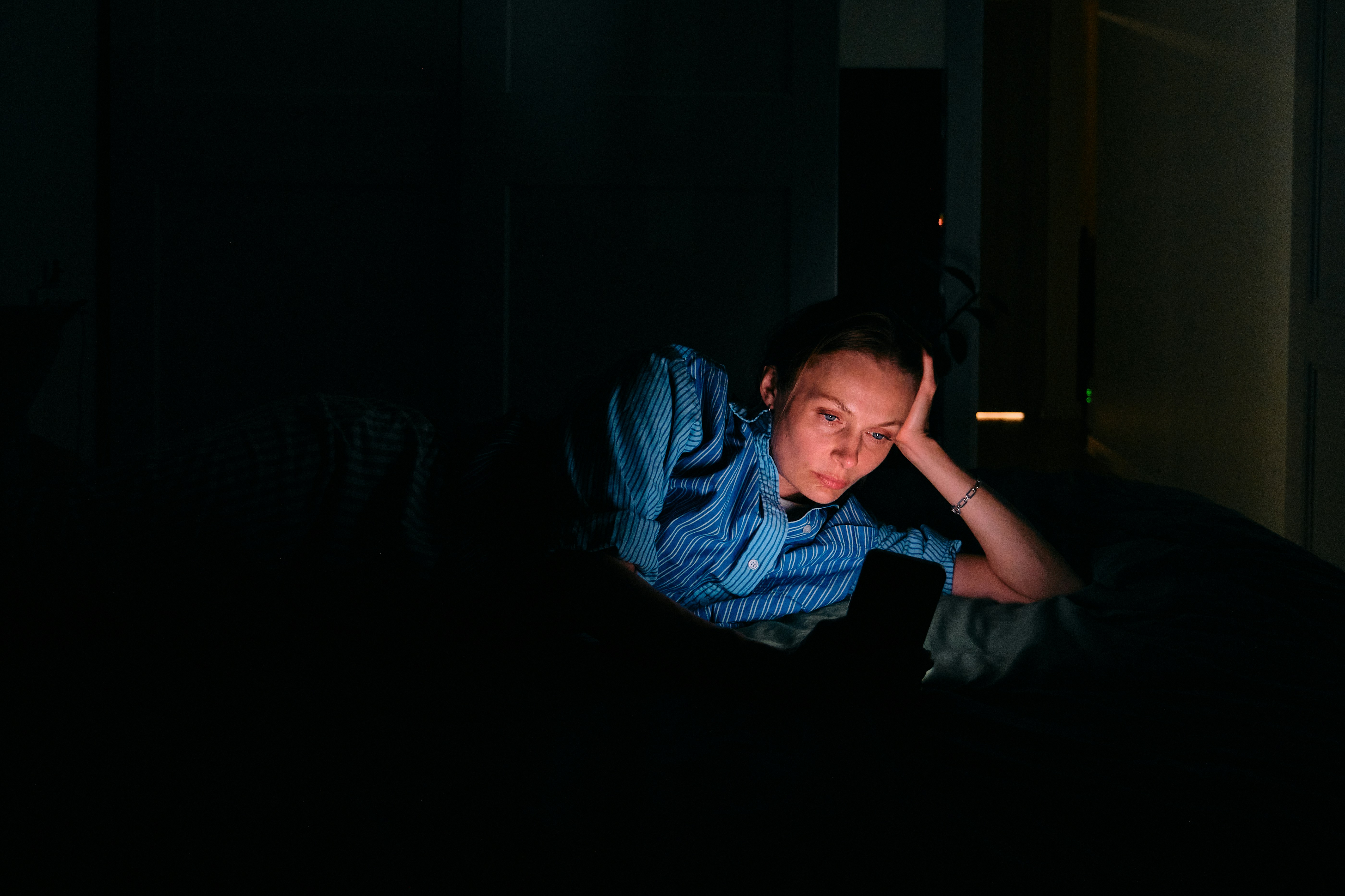 using warm screen filters to reduce blue light exposure at night